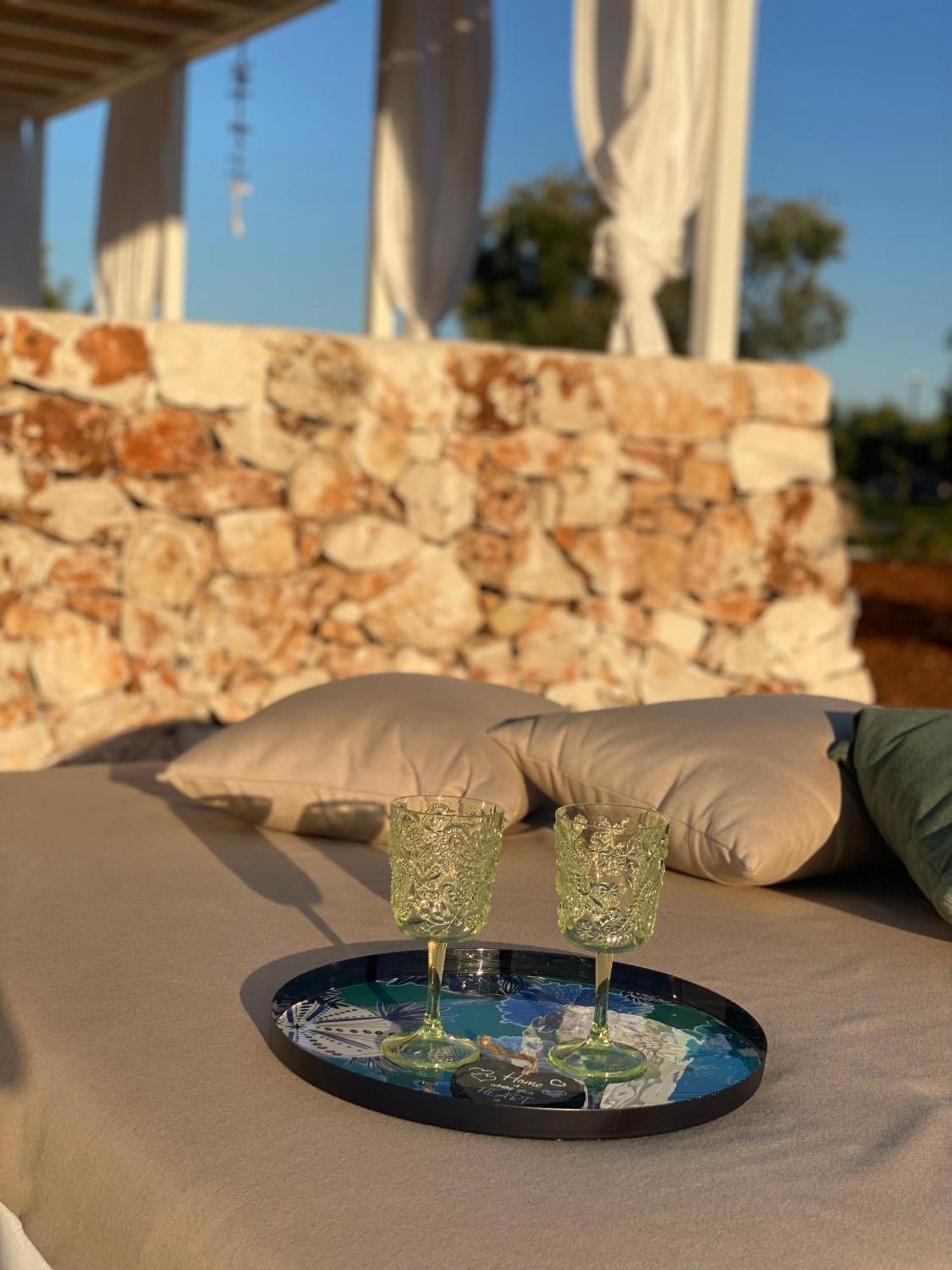 I Trulli Di Alice Villa เชจลีเมสซาปิกา ภายนอก รูปภาพ